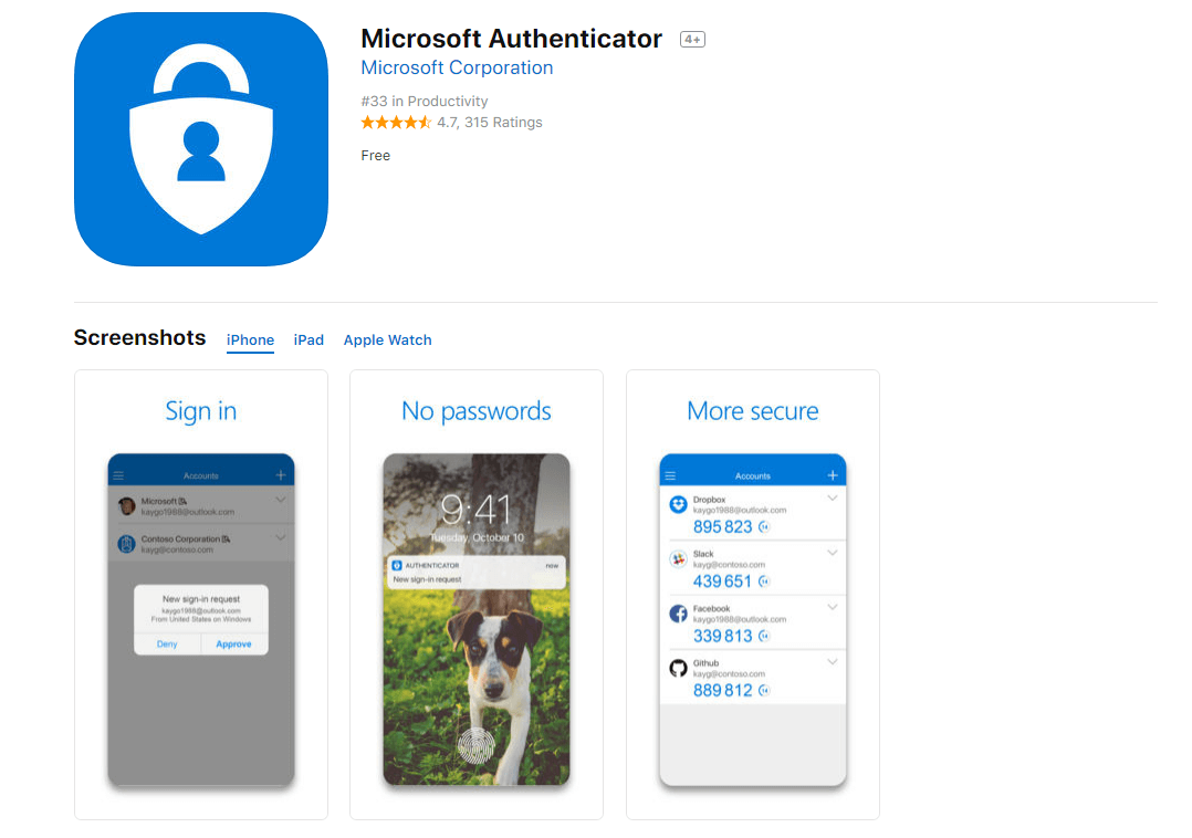 How to enable microsoft authenticator